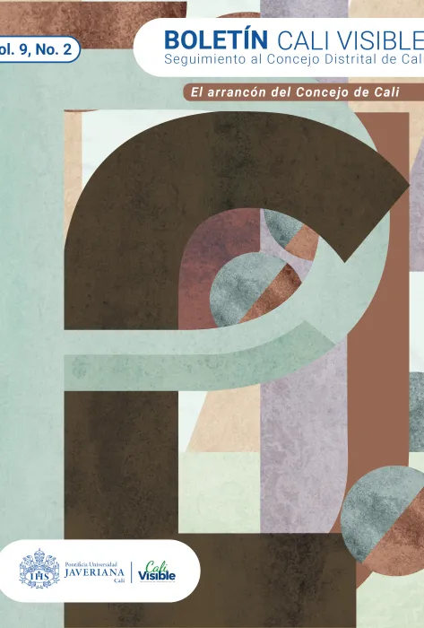  Boletín Cali Visible Vol.9 No.2 - El arrancón del Concejo de Cali, 2024