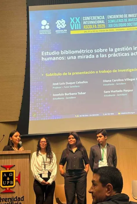 Estudiantes de Administración de Empresas, presentes en la 28ª Conferencia Internacional ASCOLFA 2025